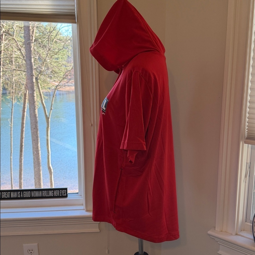 Nike Dri Fit Red Angels Baseball SS Hoodie, Large, EUC - Picture 4 of 7